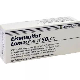 EISENSULFAT Lomapharm 50 mg film-coated tablets, 50 pcs