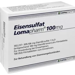 EISENSULFAT Lomapharm 100 mg film-coated tablets, 100 pcs