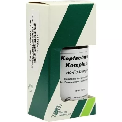 KOPFSCHMERZ KOMPLEX L Ho-Fu-Complex drops, 30 ml KOPFSCHMERZ KOMPLEX L Ho-Fu-Complex drops, 30 ml