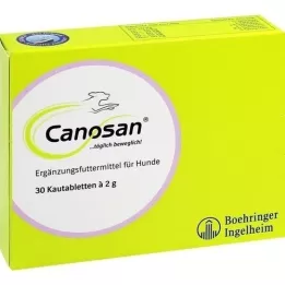 CANOSAN Chewable tablets vet., 30 pcs