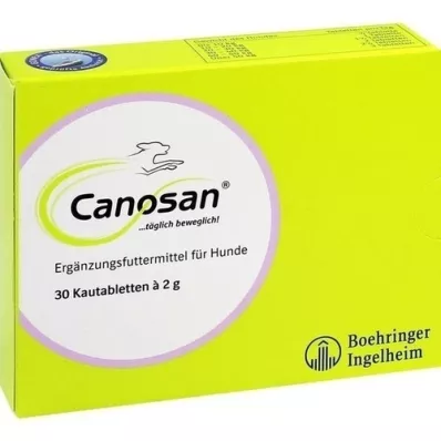 CANOSAN Chewable tablets vet., 30 pcs CANOSAN Chewable tablets vet., 30 pcs