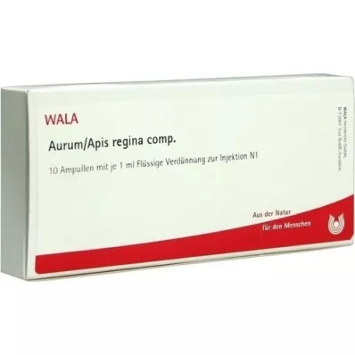 AURUM/APIS regina comp. ampoules, 10x1 ml AURUM/APIS regina comp. ampoules, 10x1 ml