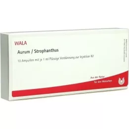 AURUM/STROPHANTHUS Ampoules, 10X1 ml