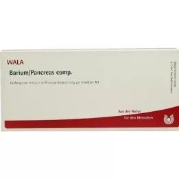 BARIUM/PANCREAS comp. ampoules, 10X1 ml