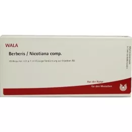 BERBERIS/NICOTIANA comp. ampoules, 10X1 ml