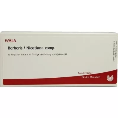 BERBERIS/NICOTIANA comp. ampoules, 10X1 ml
