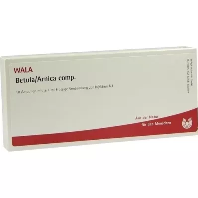 BETULA/ARNICA comp. ampoules, 10X1 ml BETULA/ARNICA comp. ampoules, 10X1 ml