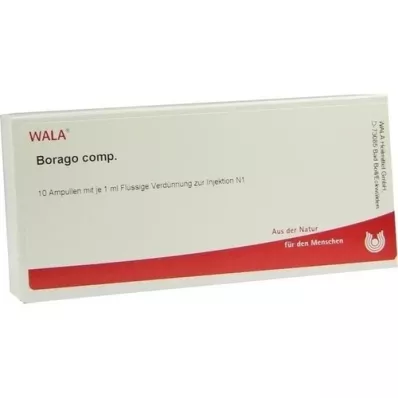 BORAGO COMP.Ampoules, 10X1 ml BORAGO COMP.Ampoules, 10X1 ml