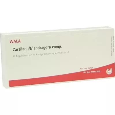 CARTILAGO/Mandragora comp. Ampoules, 10X1 ml