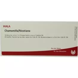 CHAMOMILLA/NICOTIANA Ampoules, 10X1 ml