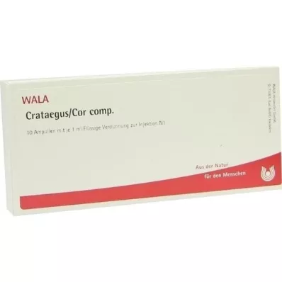 CRATAEGUS COR comp. ampoules, 10X1 ml