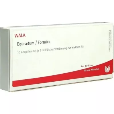 EQUISETUM/FORMICA Ampoules, 10X1 ml EQUISETUM/FORMICA Ampoules, 10X1 ml
