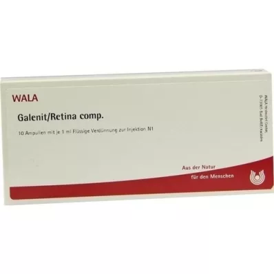 GALENIT/Retina comp. ampoules, 10X1 ml GALENIT/Retina comp. ampoules, 10X1 ml