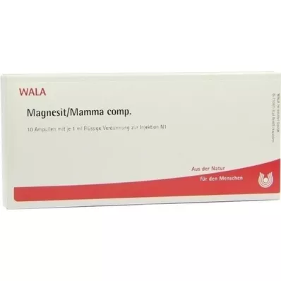 MAGNESIT/MAMMA comp. ampoules, 10X1 ml MAGNESIT/MAMMA comp. ampoules, 10X1 ml