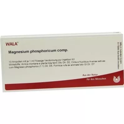 MAGNESIUM PHOSPHORICUM COMP.Ampoules, 10X1 ml MAGNESIUM PHOSPHORICUM COMP.Ampoules, 10X1 ml