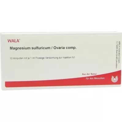 MAGNESIUM SULFURICUM/Ovaria comp.ampoules, 10X1 ml