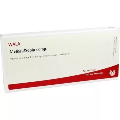 MELISSA/SEPIA comp. ampoules, 10X1 ml
