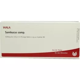 SAMBUCUS COMP Ampoules, 10X1 ml