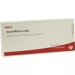 SECALE RETINA comp. ampoules, 10X1 ml
