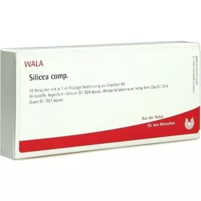 SILICEA COMP.Ampoules, 10X1 ml SILICEA COMP.Ampoules, 10X1 ml