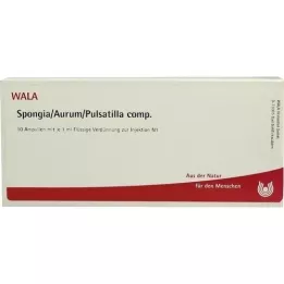 SPONGIA/AURUM/Pulsatilla comp. ampoules, 10X1 ml
