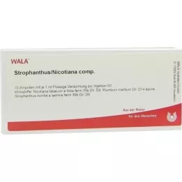 STROPHANTHUS/NICOTIANA comp. ampoules, 10X1 ml