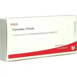 THYREOIDEA/Ferrum ampoules, 10X1 ml