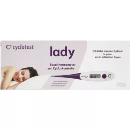 CYCLOTEST lady basal thermometer, 1 pc