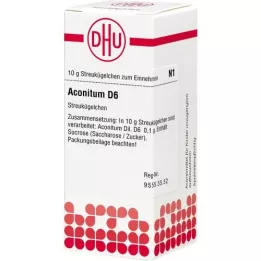 ACONITUM D 6 globules, 10 g