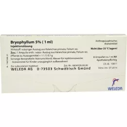 BRYOPHYLLUM 5% 1 ml solution for injection, 8X1 ml