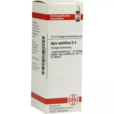 APIS MELLIFICA D 4 dilution, 20 ml APIS MELLIFICA D 4 dilution, 20 ml