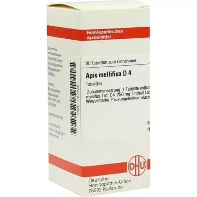 APIS MELLIFICA D 4 tablets, 80 pcs
