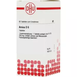 ARNICA D 6 tablets, 80 pcs
