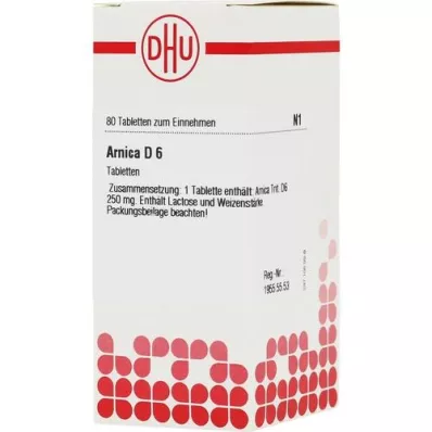 ARNICA D 6 tablets, 80 pcs