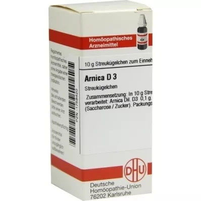 ARNICA D 3 globules, 10 g