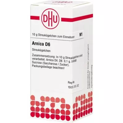 ARNICA D 6 globules, 10 g ARNICA D 6 globules, 10 g
