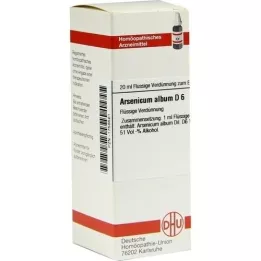 ARSENICUM ALBUM D 6 Dilution, 20 ml