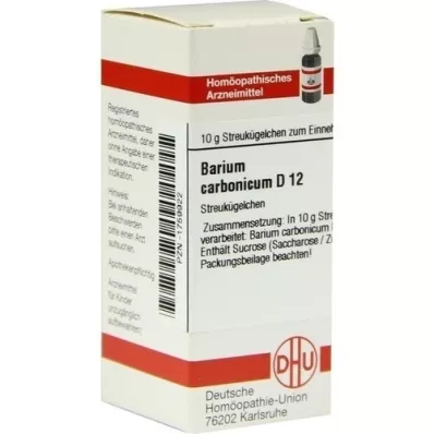BARIUM CARBONICUM D 12 globules, 10 g