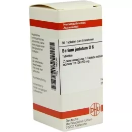 BARIUM JODATUM D 6 tablets, 80 pcs