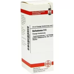 BELLADONNA D 6 Dilution, 20 ml