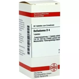 BELLADONNA D 4 tablets, 80 pcs