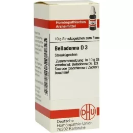 BELLADONNA D 3 globules, 10 g