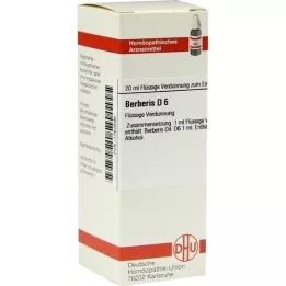 BERBERIS D 6 Dilution, 20 ml
