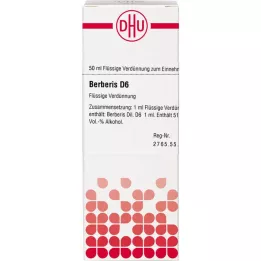 BERBERIS D 6 Dilution, 50 ml