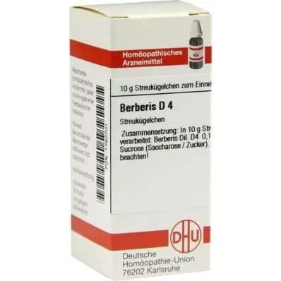 BERBERIS D 4 globules, 10 g
