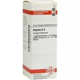 BRYONIA D 4 dilution, 20 ml