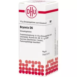 BRYONIA D 6 globules, 10 g