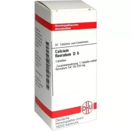 CALCIUM FLUORATUM D 6 tablets, 80 pcs