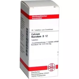 CALCIUM FLUORATUM D 12 tablets, 80 pcs