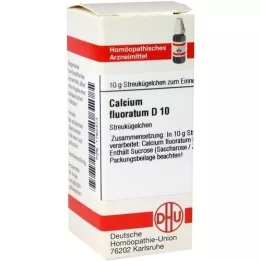 CALCIUM FLUORATUM D 10 globules, 10 g